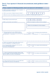 Form VAF4A Appendix 1 Family Settlement Application - United Kingdom, Page 4