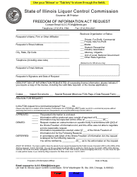 Document preview: Freedom of Information Act Request - Illinois