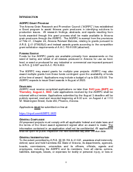 Research Grant Program Application - Arizona, Page 3