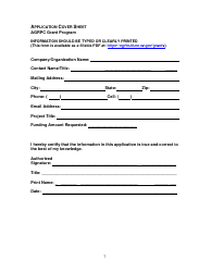 Research Grant Program Application - Arizona, Page 7