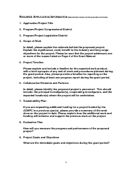 Research Grant Program Application - Arizona, Page 8