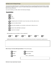 Application Form - New Brunswick, Canada, Page 3