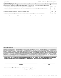 Form MR-1A Midwife Reviewer Renewal Application - California, Page 2