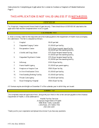 Instructions for Form HFS-9A, HFS-9B - Arkansas, Page 3