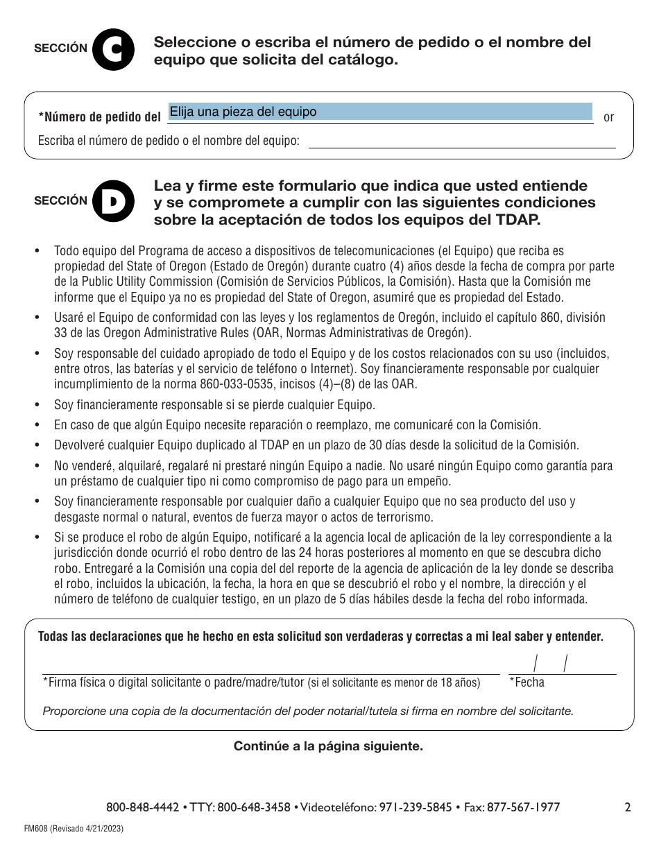 Formulario fm608 fill out sign online and download fillable pdf