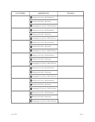 Criminal Record Sealing/Expungement Application - Franklin County, Ohio, Page 3