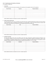 Form TPM-2 Certification for Listing in the Connecticut Tobacco Directory - Connecticut, Page 8