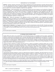 Form CFS718-B-AI Authorization for Background Check for Agencies &amp; Institutions - Illinois, Page 4