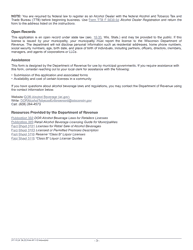 Form AT-115 Renewal Alcohol Beverage License Application - Wisconsin, Page 5