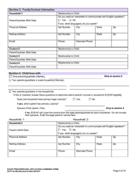 DCYF Form 05-006 Eceap Pre-screen &amp; Application (Combined Form) - Washington, Page 4