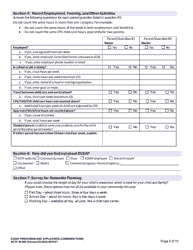 DCYF Form 05-006 Eceap Pre-screen &amp; Application (Combined Form) - Washington, Page 5