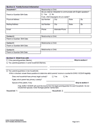 DCYF Form 05-008A Early Eceap Prescreen - Washington, Page 3