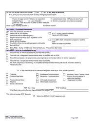 DCYF Form 05-008B Early Eceap Application - Washington, Page 3