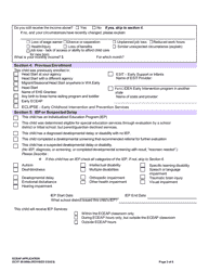 DCYF Form 05-006B Eceap Application - Washington, Page 3