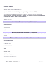 DCYF Formulario 10-043 Estudio Del Hogar - Washington (Spanish), Page 7