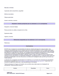 DCYF Formulario 10-043 Estudio Del Hogar - Washington (Spanish), Page 8