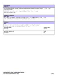 DCYF Form 13-001A Applicant Medical Self Report - Confidential - Washington (English/Tigrinya), Page 3