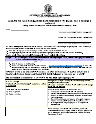 Form DCYF14-417A Family, Friend and Neighbor (Ffn) in-Home/Relative Pending Letter - Washington (Samoan)