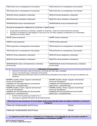 DCYF Formulario 15-425 Solicitud De Redaccion De Adopcion - Washington (Spanish), Page 2