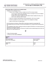 DCYF Form 15-820 Tuberculosis (Tb) Screening - Washington (English/Samoan), Page 2