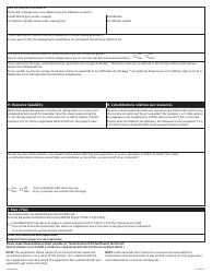 Form NWT8898 Application for Territorial Lands - Northwest Territories, Canada (English/French), Page 7