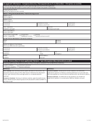 Form NWT9089 Application for Commissioner&#039;s Land Commercial/Industrial Use - Northwest Territories, Canada (English/French), Page 2