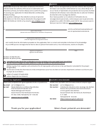 Form NWT9158 Waste Reduction and Recycling Initiative - $10k-50k Application Form - for Projects More Than $10,000 - Northwest Territories, Canada (English/French), Page 11