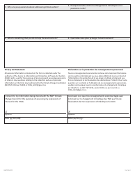 Form NWT9355 Climate Youth Advisory Group Application Form - Northwest Territories, Canada (English/French), Page 2