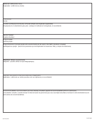 Form NWT9024 Wildlife Research Permit Application Form - Northwest Territories, Canada (English/French), Page 2