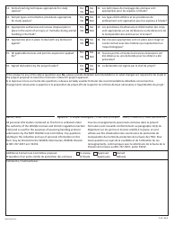 Form NWT9029 Nwt Wildlife Care Committee Protocol Review Form - Northwest Territories, Canada (English/French), Page 2