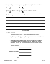 Application for a Beverage Container Depot Licence - Northwest Territories, Canada, Page 4