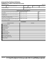 Form CEM-2410 Disadvantaged Business Enterprise Commercially Useful Function Evaluation - California, Page 4