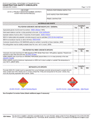 Form CEM-0606 Construction Safety Checklists - California, Page 12