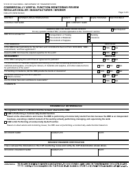 Form CEM-2416 Commercially Useful Function Monitoring Review Regular Dealer/Manufacturer/Broker - California, Page 3