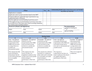 Evaluation Form - Waste Reduction and Recycling Initiative - Northwest Territories, Canada, Page 3