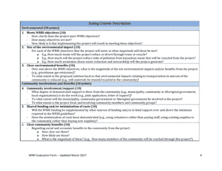 Evaluation Form - Waste Reduction and Recycling Initiative - Northwest Territories, Canada, Page 4