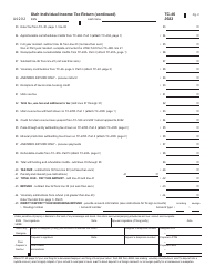 Form TC-40 Utah Individual Income Tax Return - Utah, Page 2