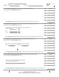 Form TC-40 Utah Individual Income Tax Return - Utah, Page 4
