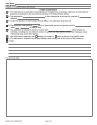 Form NHJB-2312-SE House of Corrections Sentence - New Hampshire, Page 3