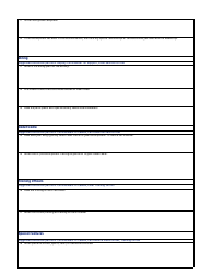 Encampment Visitor Strategy Exchange Form, Page 2