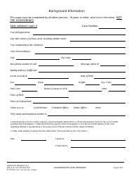 Form KRN SUP CRT PB8524 Guardianship Questionnaire - County of Kern, California, Page 10