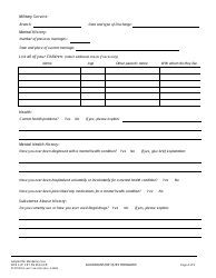 Form KRN SUP CRT PB8524 Guardianship Questionnaire - County of Kern, California, Page 5
