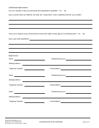 Form KRN SUP CRT PB8524 Guardianship Questionnaire - County of Kern, California, Page 7