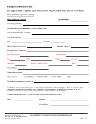 Form KRN SUP CRT PB8525 Guardianship Termination/Objection Questionnaire - County of Kern, California, Page 8