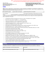 Document preview: Form 8700-201 Environmental Improvement Fund Federal Equivalency Projects Assurances and Certification - Wisconsin