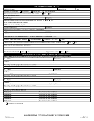 Form SJPR-207 Confidential Conservatorship Questionnaire - San Joaquin, California, Page 2