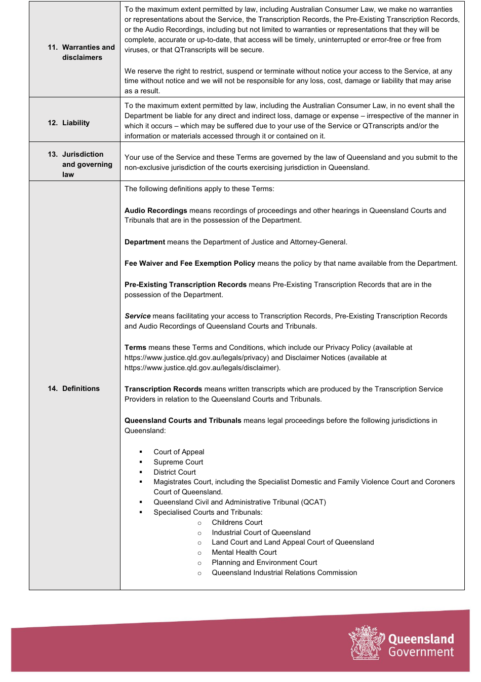 Request for Transcript - Victim of a Personal Offence - Queensland, Australia, Page 9