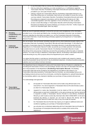 Request for Transcript - Cost Sharing - Queensland, Australia, Page 7