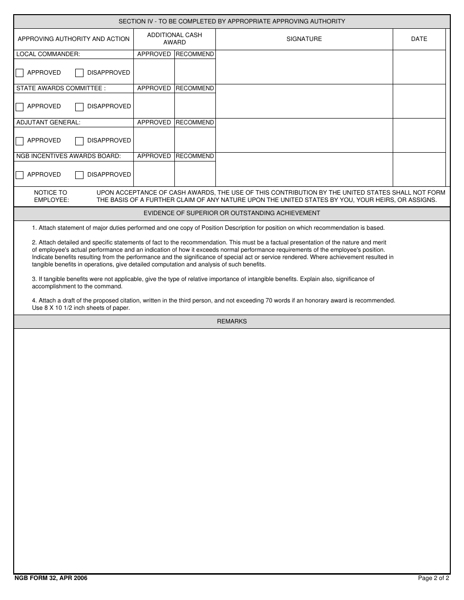 Ngb Form 32 Fill Out Sign Online And Download Fillable Pdf Templateroller 1013