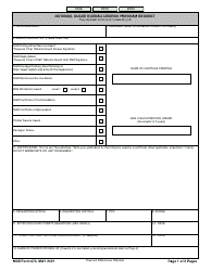 NGB Form 672 National Guard Bureau Awards Program Request